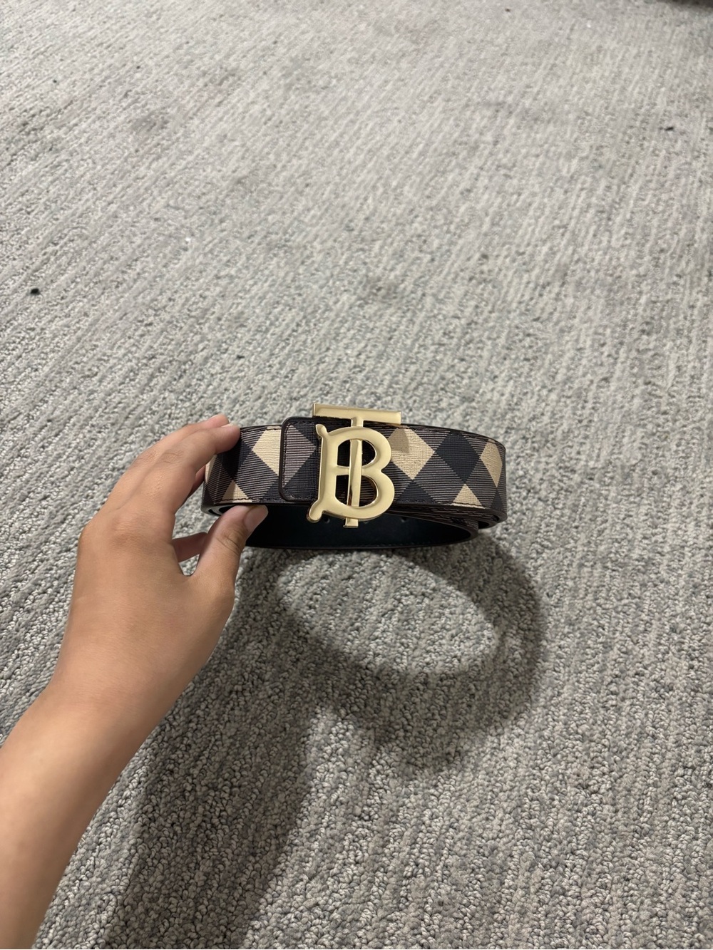 Burberry TB Monogram Belt – Size 125mm – Brand New Never Worn